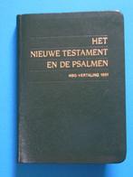 Nieuw Testament en de Psalmen - NBG vertaling 1951 - klein, Ophalen of Verzenden, Zo goed als nieuw, Christendom | Protestants