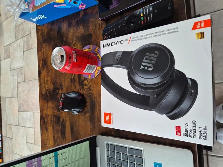 JBL Live 670NC, TV, Hi-fi & Vidéo, Casques audio, Neuf, Supra-aural, Autres marques, Sans fil, Bluetooth, Enlèvement ou Envoi