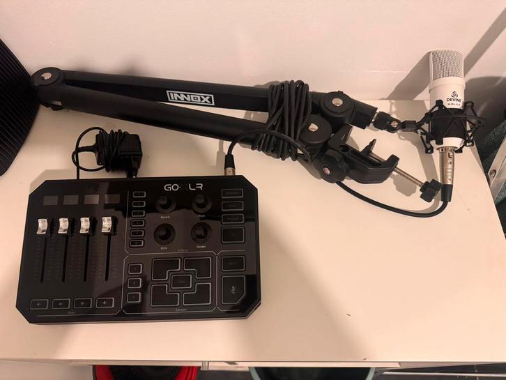 GO-XLR MIC SETUP VOLLEDIG, Muziek en Instrumenten, Microfoons, Zo goed als nieuw, Ophalen