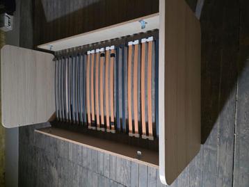 Bed met latenbodem (zonder matras) 1 persoon bed 2x90cm beschikbaar voor biedingen