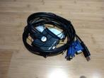 Switch KVM 2 PC 2 ports USB VGA HD15 Aten CS22U Neuf, Nieuw, Ophalen of Verzenden