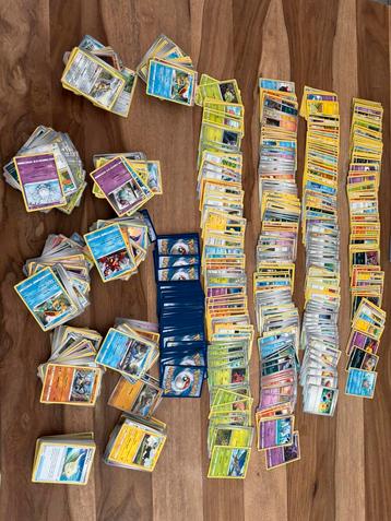 Pokemon kaarten zo’n +1500 st beschikbaar voor biedingen