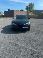 Alfa stelvio zeer goed onderhouden, Auto's, Alfa Romeo, Automaat, Euro 6, Zwart, Leder