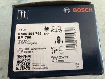 Plaquettes de frein Jeep Renegade & FIAT 500X beschikbaar voor biedingen