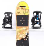 90 cm kinder snowboard BURTON LTR, black/orange, woodcore, Sport en Fitness, Verzenden, Gebruikt, Board