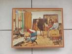 Puzzel 1000 stukjes - Rembrandt in zijn schilderstudio, Hobby en Vrije tijd, Ophalen, 500 t/m 1500 stukjes, Gebruikt, Legpuzzel