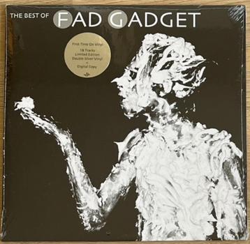 Fad Gadget 2LP The Best Of - Zilver Vinyl Mute USA Pressing