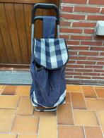 Caddy boodschappen, Handtassen en Accessoires, Tassen | Reistassen en Weekendtassen, Wieltjes, Blauw, Gebruikt, Ophalen of Verzenden