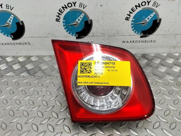 VOLKSWAGEN JETTA 1K2 1.4 TSI Sportl. Bns  [L_TAILLIGHT] 2007, Auto-onderdelen, Verlichting, Gebruikt, ARN erkend, Stiba lid, Erkend duurzaam
