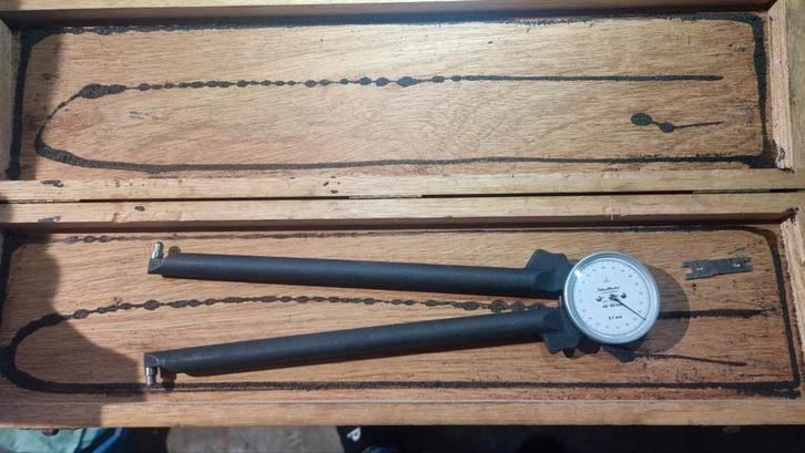 jauge d'épaisseur à cadran externe Kroeplin Quicktest, Bricolage & Construction, Boîtes à outils