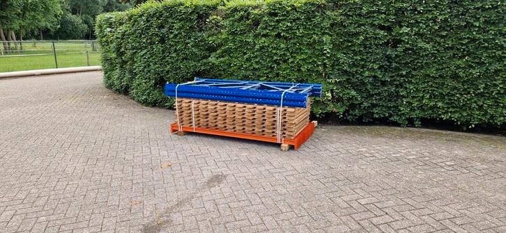 8 meter Ar grootvakstelling , magazijnstelling , stelling , Zakelijke goederen, Kantoor en Winkelinrichting | Magazijn, Stelling en Opslag