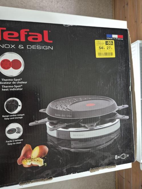 Twee Tefal bakplaten met pannetjes, Elektronische apparatuur, Gourmetstellen, Zo goed als nieuw, 8 personen of meer, Ophalen