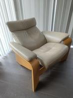 Relax stoel met kantel stand, Huis en Inrichting, Zetels | Zetels, Ophalen, Zo goed als nieuw, Eenpersoons, Hout