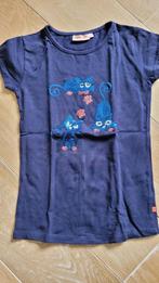 Blauw T-shirt met katjes - Someone - maat 128 (8 jaar), Kinderen en Baby's, Kinderkleding | Maat 128, Meisje, Gebruikt, Ophalen of Verzenden