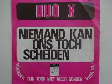 Duo X - Niemand Kan Ons Nog Scheiden  beschikbaar voor biedingen