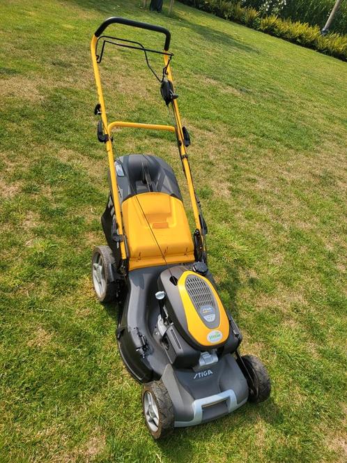 STIGA Combi 55SQH, Tuin en Terras, Grasmaaiers, Zo goed als nieuw, Ophalen