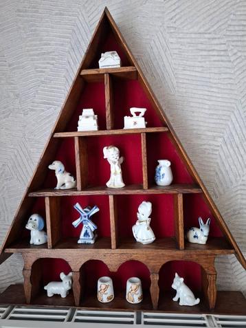 Letterkastje met keramische miniatuurtjes, Enlèvement, Comme neuf