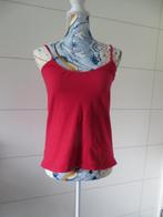 Dames topje - rood - zomer - dunne bandjes - Large, Maat 42/44 (L), Ophalen of Verzenden, Zonder mouw, Gedragen