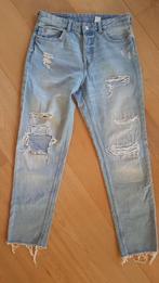 Boyfriend jeans, low waist (maat: 36), Gedragen, Blauw, W28 - W29 (confectie 36), H&M