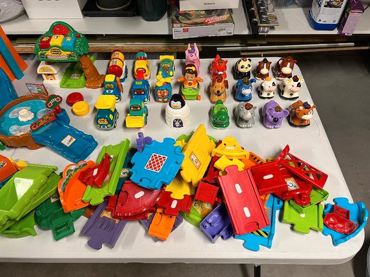 Toet Toet auto's en Zoef Zoef dieren sets, Enfants & Bébés, Jouets | Vtech, Utilisé, 2 à 4 ans, Enlèvement