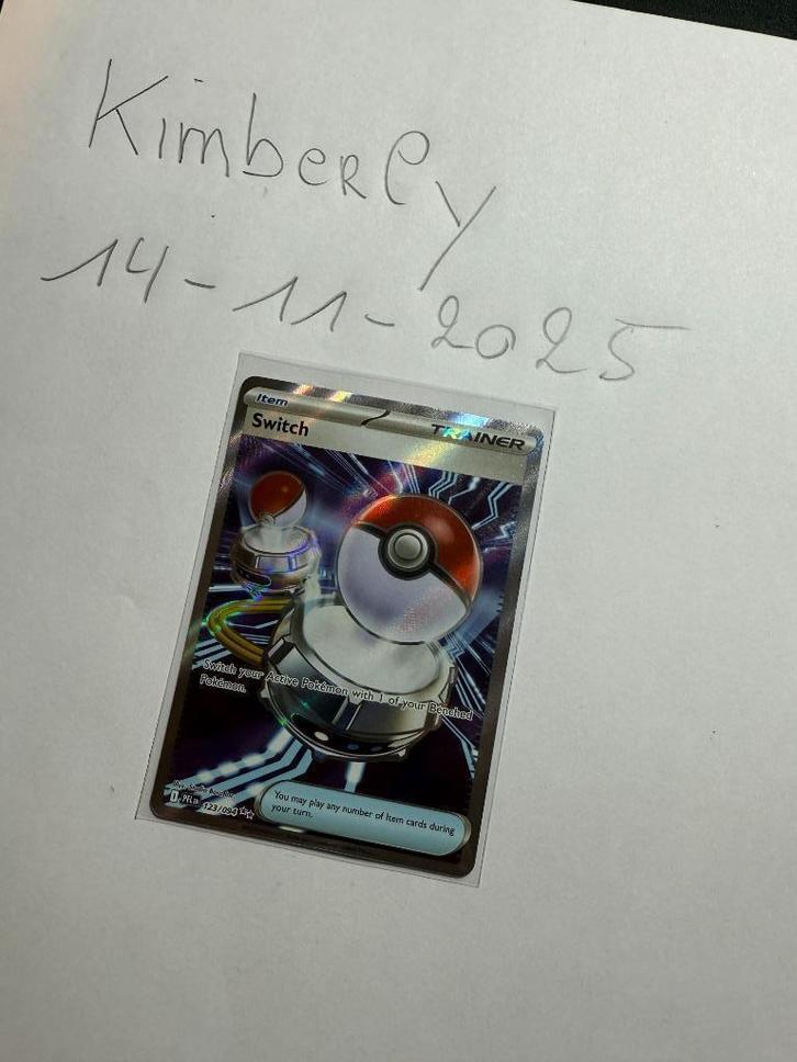 Pokémon Phantasmal Flames Switch #123 /094 anglais, Hobby & Loisirs créatifs, Jeux de cartes à collectionner | Pokémon, Comme neuf