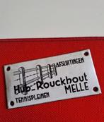 Emaille bordje Hub-Rouckhout, Ophalen of Verzenden