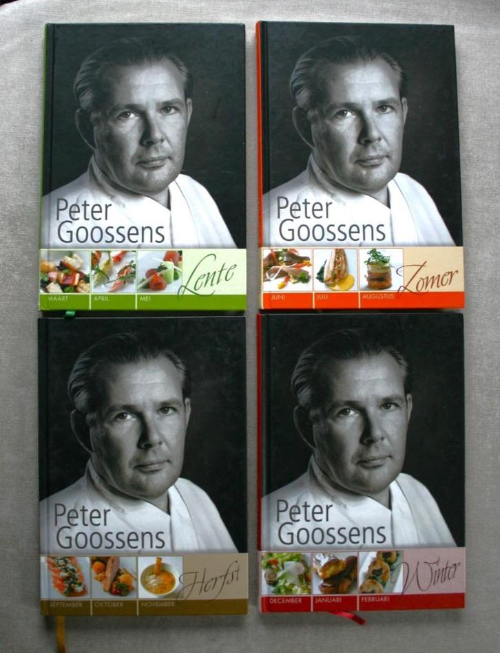 Peter Goossens: Vier seizoenen. - 12 euro, Boeken, Kookboeken, Zo goed als nieuw, Ophalen of Verzenden