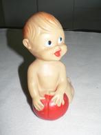 piepers kindje  met bal made in Italy  Ledraplastic retro, Verzamelen, Ophalen of Verzenden, Overige figuren, Gebruikt, Beeldje of Figuurtje