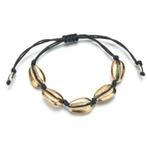 Bracelet / bracelet de cheville avec coquillages - or, Enlèvement ou Envoi, Neuf