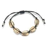 Armband / enkelband met schelpen - goud, Ophalen of Verzenden, Nieuw