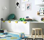 speelgoedkast wit met zwarte frontpanelen, Kinderen en Baby's, Kast, 50 tot 70 cm, Zo goed als nieuw, 75 tot 100 cm