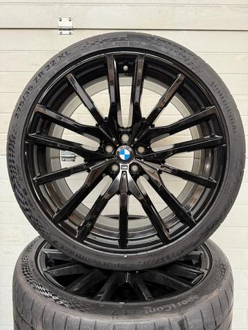 DEMO 22’’ BMW X5 X6 G05 G06 VELGEN ZOMERBANDEN ORIG SET TPMS beschikbaar voor biedingen
