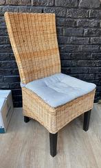 Eetkamerstoel, Huis en Inrichting, Ophalen, Gebruikt, Riet of Rotan, Vijf, Zes of meer stoelen
