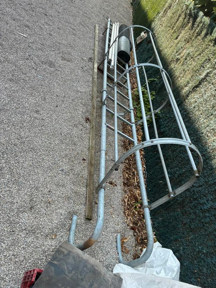 échelle de feu, Bricolage & Construction, Échelles & Escaliers, Utilisé, Échelle, 2 à 4 mètres, Enlèvement