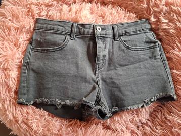 Denim Pimkie Zwart/Grijze Shorts Maat 38 beschikbaar voor biedingen