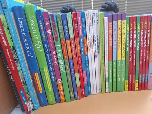 AVI 1 tem AVI 4 boekjes perfecte staat, Livres, Livres pour enfants | Jeunesse | Moins de 10 ans, Comme neuf, Fiction général