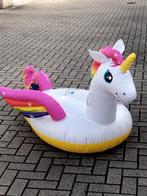 Opblaasbare unicorn, Ophalen of Verzenden, Zo goed als nieuw