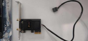 TP-Link Archer TXE72E WiFi 6E-kaart — PCIe beschikbaar voor biedingen