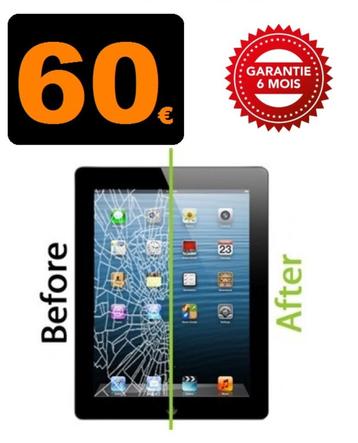 Remplacez écran tactile iPad Mini 3 pas cher à Bruxelles 60€