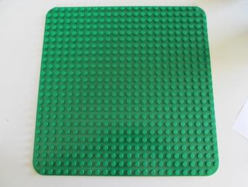 Duplo : grote groene grondplaat 38/38 als nieuw beschikbaar voor biedingen