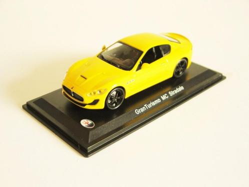1/43 - M Whitebox - Maserati GranTurismo MC Stradale jaune, Hobby & Loisirs créatifs, Voitures miniatures | 1:43, Neuf, Enlèvement ou Envoi