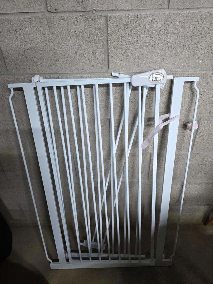 Bettacare Kind en Dier Traphekje Extra Hoog, Kinderen en Baby's, Traphekjes, Zo goed als nieuw, Klemhekje, Ophalen
