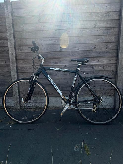 Hybride fiets Cross Road Minerva maat M, Fietsen en Brommers, Fietsen | Heren | Sportfietsen en Toerfietsen, Nieuw, 28 inch, Ophalen