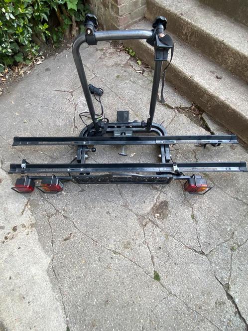 Nauwelijks gebruikte fietshouder., Auto diversen, Fietsendragers, Zo goed als nieuw, Fietsendrager-accessoire, 2 fietsen, Brede banden