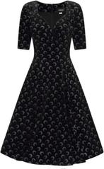 Collectif Trixie Dress Glitter Moon Velvet zwart, ANDERE, Zwart, Maat 46/48 (XL) of groter, Ophalen of Verzenden