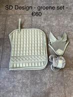 Verschillende dressuurzadeldekken met getten en bandages., Dieren en Toebehoren, Ophalen, Gebruikt, Dekje