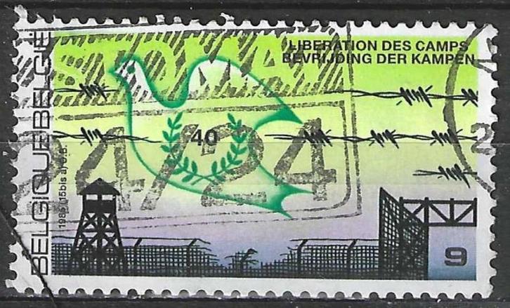 Belgie 1985 - Yvert/OBP 2188 - Bevrijding van Belgie (ST), Postzegels en Munten, Postzegels | Europa | België, Gestempeld, Verzenden