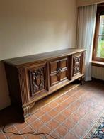 kast, buffetkast, houte kast, antiek,, Huis en Inrichting, Kasten | Buffetkasten, Ophalen, Gebruikt, Zie foto, Met deur(en)