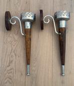 Set van 2 kandelaars voor kaarsen, Ophalen of Verzenden