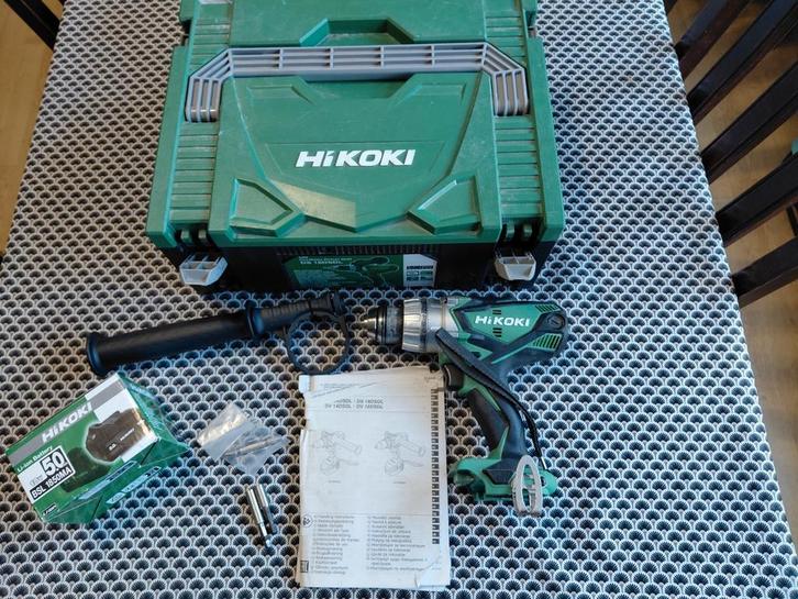 Hikoki schroefboormachine ds18dsdl body 18v/90nm, Doe-het-zelf en Bouw, Gereedschap | Overige machines, Gebruikt, Ophalen